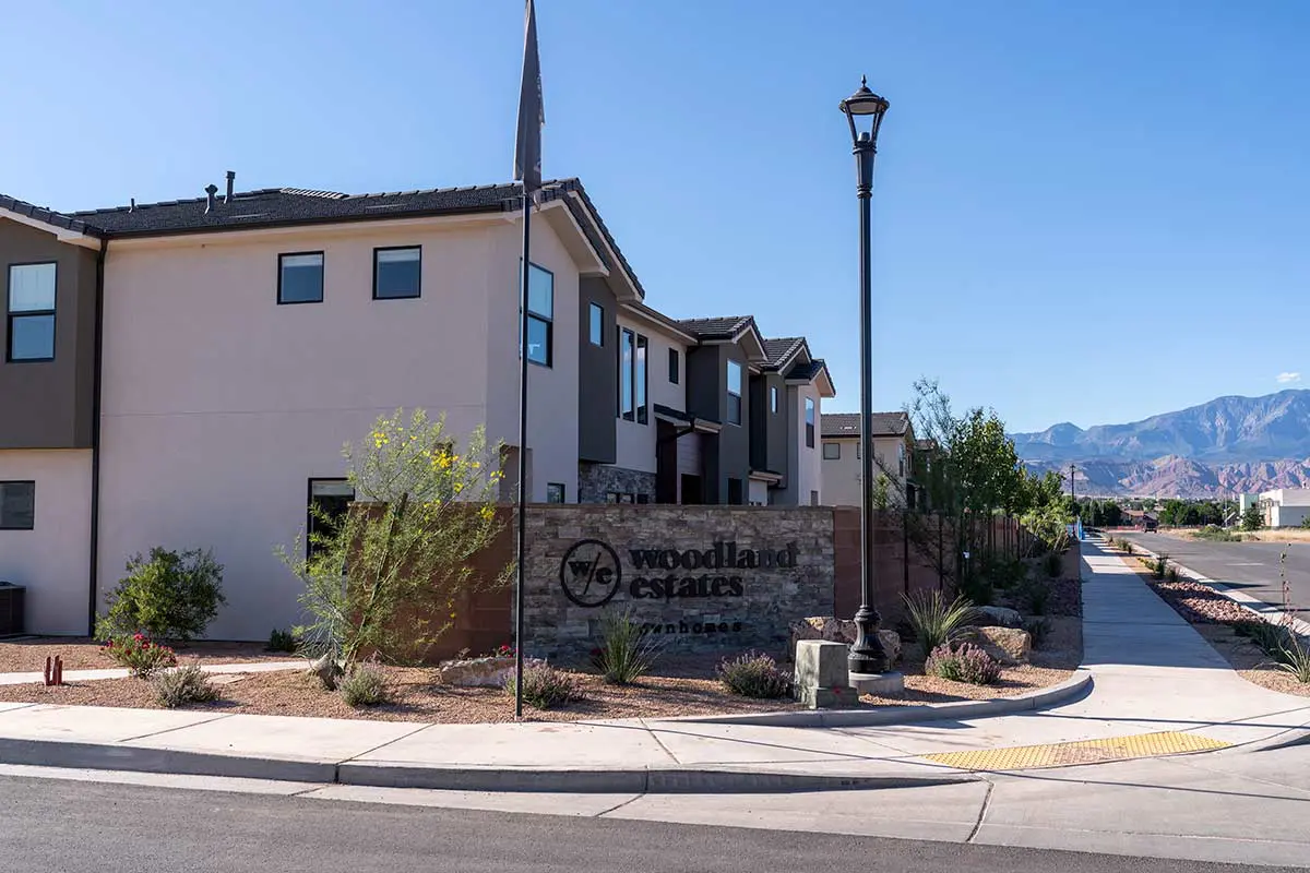 Woodland Estates Front Entrance